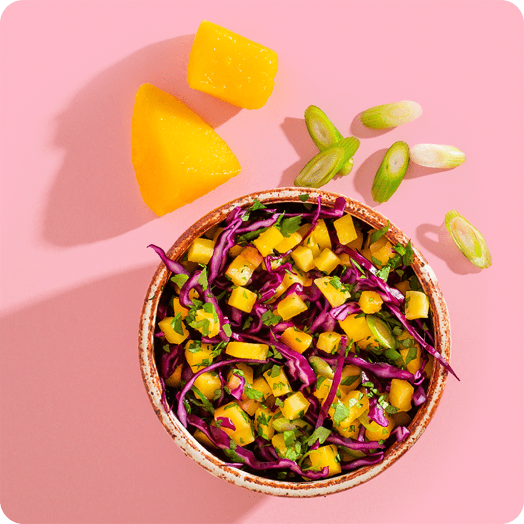 Mango & Red Cabbage Salsa