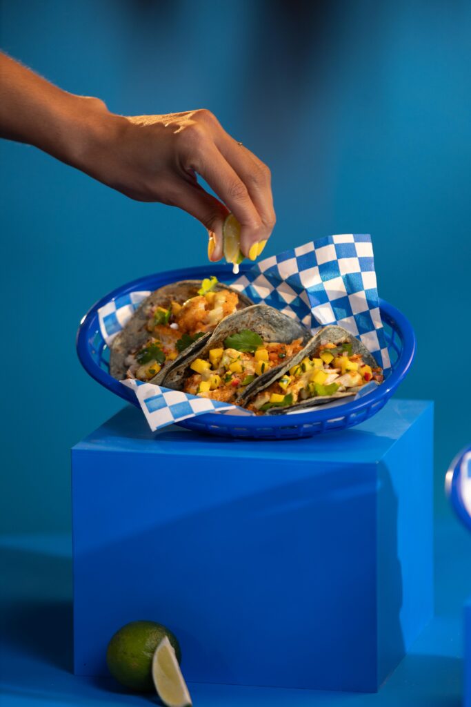 Meet our new blue corn tacos!