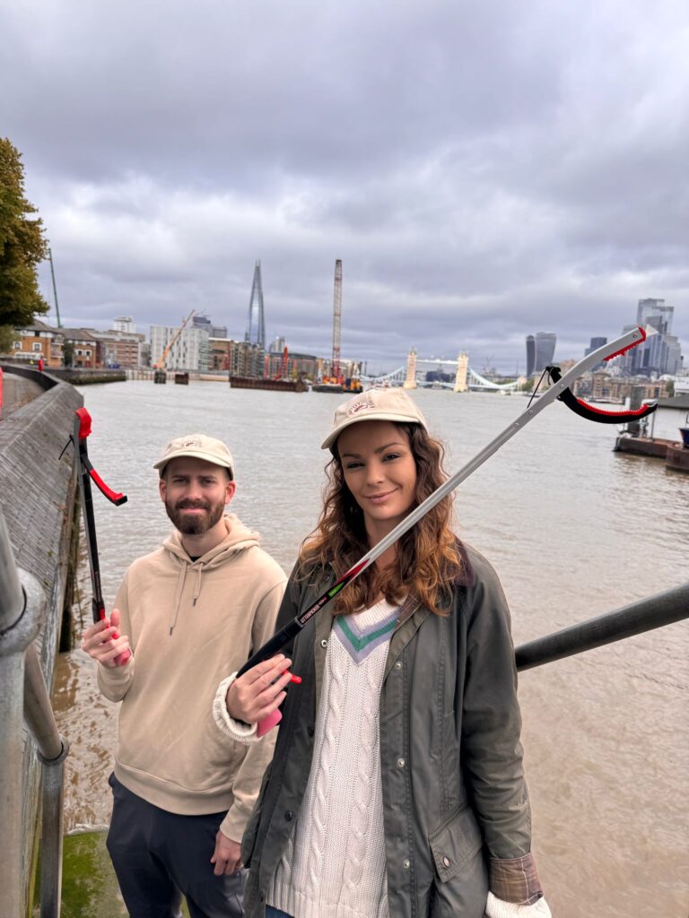 London Beach clean