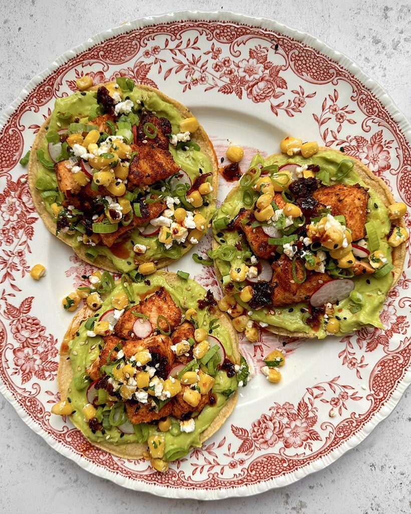 Madeleine Meals x Salmon tacos